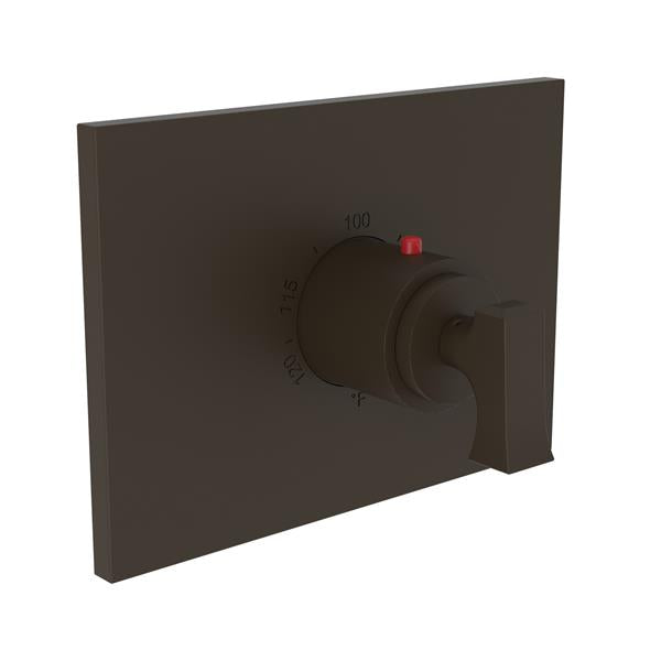 Newport Brass - Joffrey 3/4 Inch Square Thermostatic Trim Plate with Handle