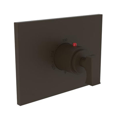 Newport Brass - Joffrey 3/4 Inch Square Thermostatic Trim Plate with Handle