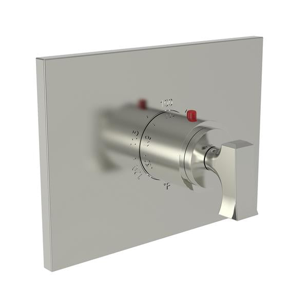 Newport Brass - Joffrey 3/4 Inch Square Thermostatic Trim Plate with Handle