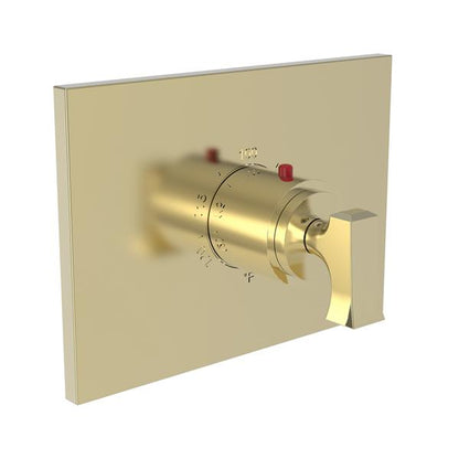 Newport Brass - Joffrey 3/4 Inch Square Thermostatic Trim Plate with Handle