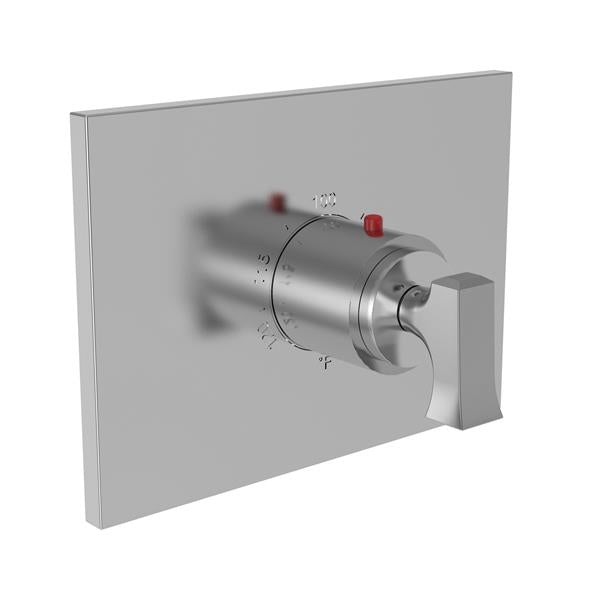 Newport Brass - Joffrey 3/4 Inch Square Thermostatic Trim Plate with Handle