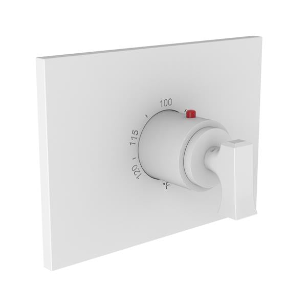Newport Brass - Joffrey 3/4 Inch Square Thermostatic Trim Plate with Handle