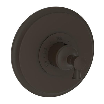 Newport Brass - Vander 3/4 Inch Round Thermostatic Trim Plate with Handle