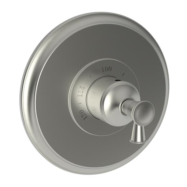 Newport Brass - Vander 3/4 Inch Round Thermostatic Trim Plate with Handle