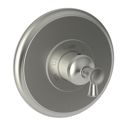 Newport Brass - Vander 3/4 Inch Round Thermostatic Trim Plate with Handle