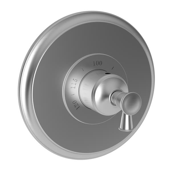 Newport Brass - Vander 3/4 Inch Round Thermostatic Trim Plate with Handle