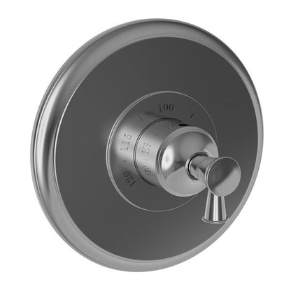 Newport Brass - Vander 3/4 Inch Round Thermostatic Trim Plate with Handle