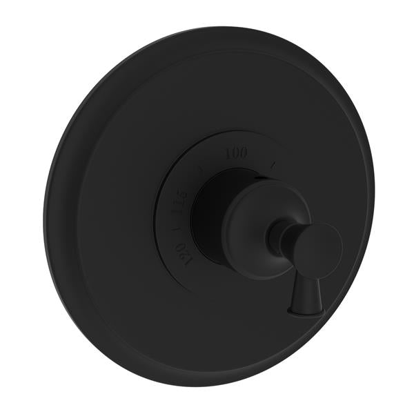 Newport Brass - 3/4 Inch Round Thermostatic Trim Plate With Handle