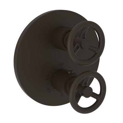 Newport Brass - Slater 1/2 Inch Round Thermostatic Trim Plate with Handle