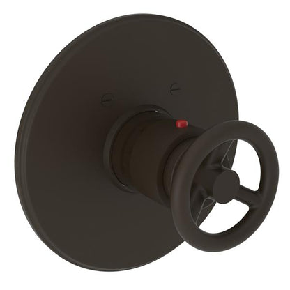 Newport Brass - Slater 3/4 Inch Round Thermostatic Trim Plate with Handle