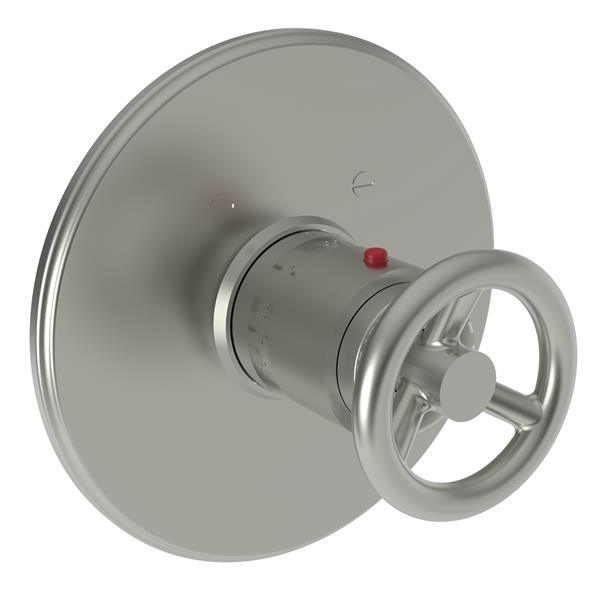 Newport Brass - Slater 3/4 Inch Round Thermostatic Trim Plate with Handle