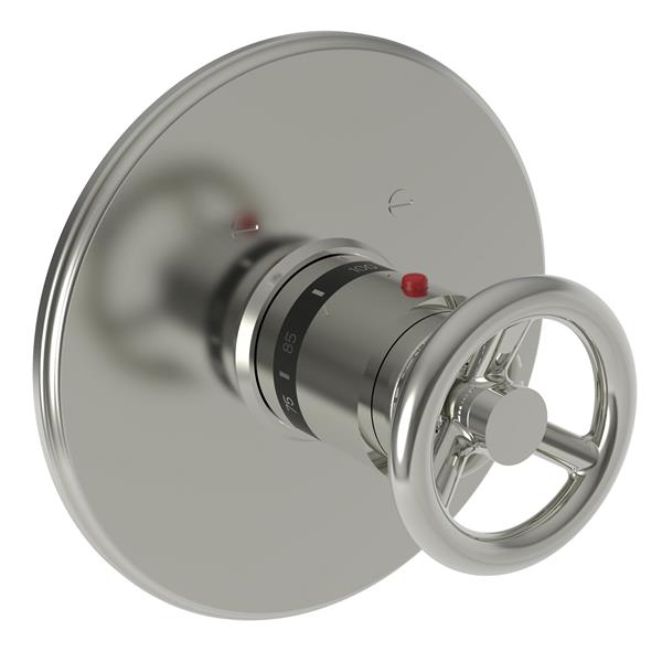Newport Brass - Slater 3/4 Inch Round Thermostatic Trim Plate with Handle