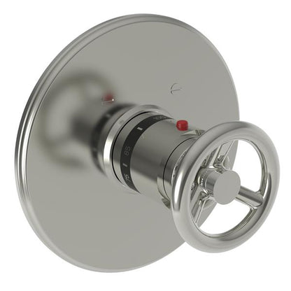 Newport Brass - Slater 3/4 Inch Round Thermostatic Trim Plate with Handle
