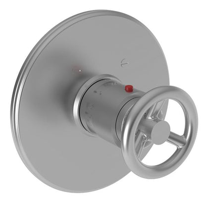 Newport Brass - Slater 3/4 Inch Round Thermostatic Trim Plate with Handle