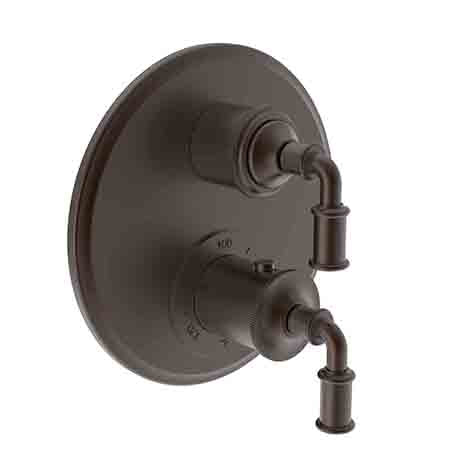 Newport Brass - 1/2 Inch Round Thermostatic Trim Plate With Handles