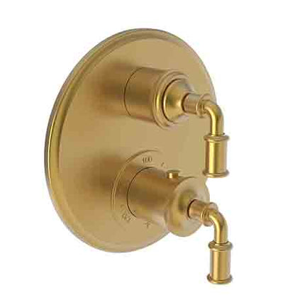 Newport Brass - 1/2 Inch Round Thermostatic Trim Plate With Handles