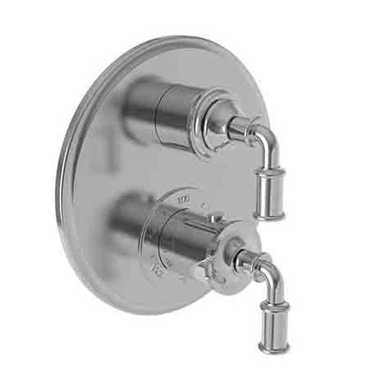 Newport Brass - 1/2 Inch Round Thermostatic Trim Plate With Handles