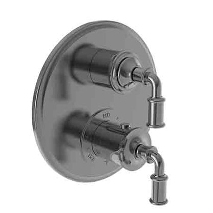 Newport Brass - 1/2 Inch Round Thermostatic Trim Plate With Handles