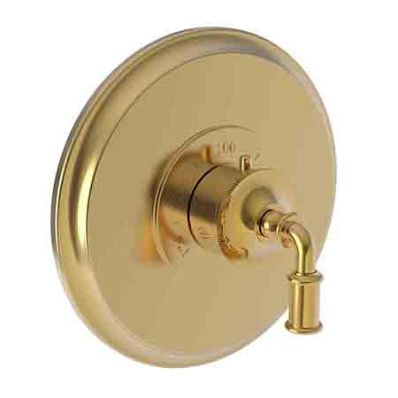 Newport Brass - Taft Kitchen 3/4 Inch Round Thermostatic Trim Plate with Handle