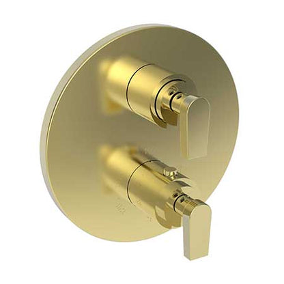 Newport Brass - Dorrance 1/2 Inch Round Thermostatic Trim Plate with Handle