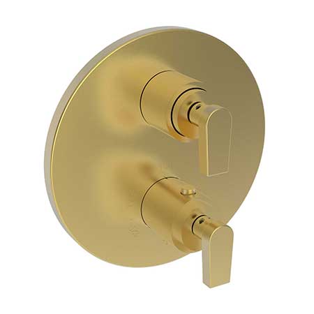 Newport Brass - Dorrance 1/2 Inch Round Thermostatic Trim Plate with Handle