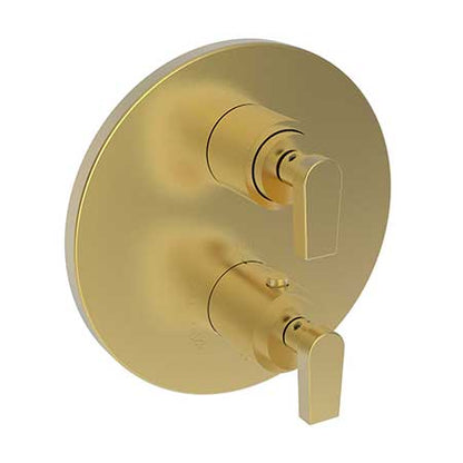 Newport Brass - 1/2 Inch Round Thermostatic Trim Plate With Handle