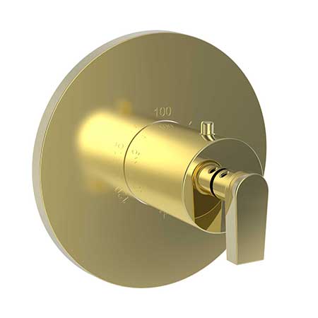 Newport Brass - Dorrance 3/4 Inch Round Thermostatic Trim Plate with Handle