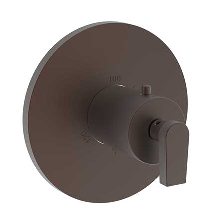Newport Brass - Dorrance 3/4 Inch Round Thermostatic Trim Plate with Handle
