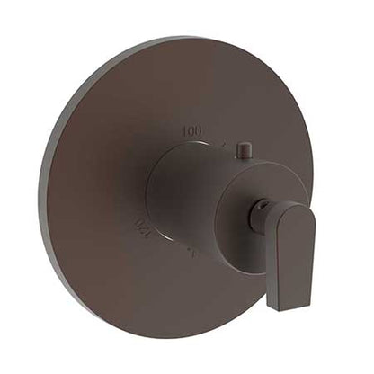 Newport Brass - Dorrance 3/4 Inch Round Thermostatic Trim Plate with Handle