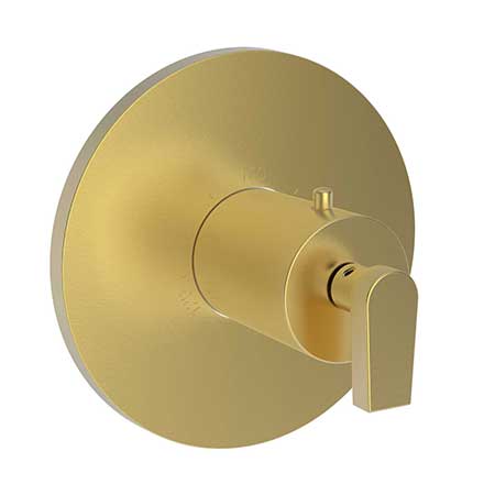 Newport Brass - Dorrance 3/4 Inch Round Thermostatic Trim Plate with Handle