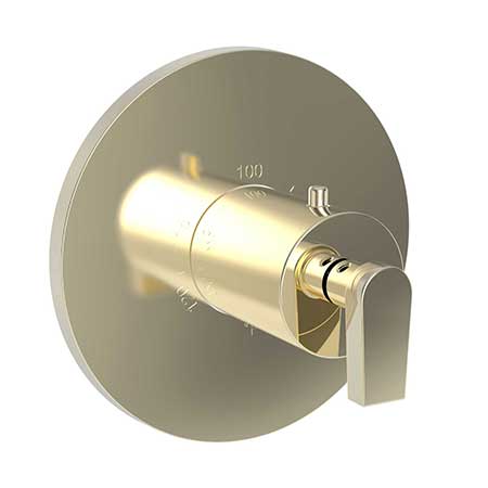 Newport Brass - Dorrance 3/4 Inch Round Thermostatic Trim Plate with Handle