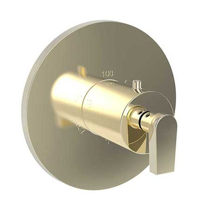 Newport Brass - Dorrance 3/4 Inch Round Thermostatic Trim Plate with Handle
