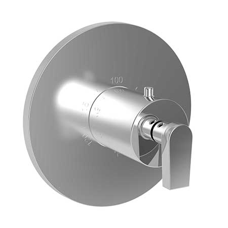 Newport Brass - Dorrance 3/4 Inch Round Thermostatic Trim Plate with Handle