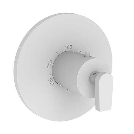 Newport Brass - Dorrance 3/4 Inch Round Thermostatic Trim Plate with Handle