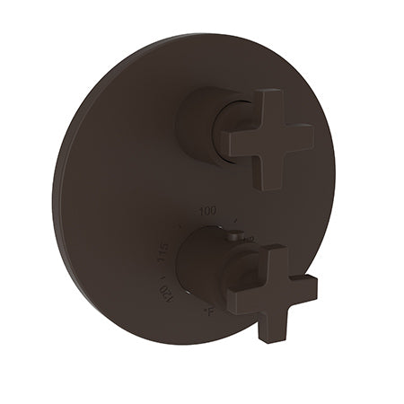 Newport Brass - Dorrance 1/2 Inch Round Thermostatic Trim Plate with Handle