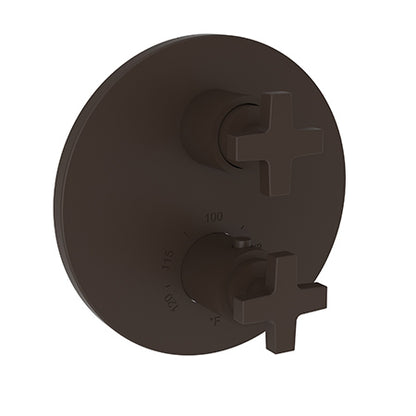 Newport Brass - Dorrance 1/2 Inch Round Thermostatic Trim Plate with Handle