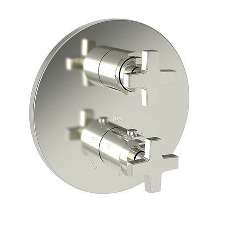 Newport Brass - Dorrance 1/2 Inch Round Thermostatic Trim Plate with Handle