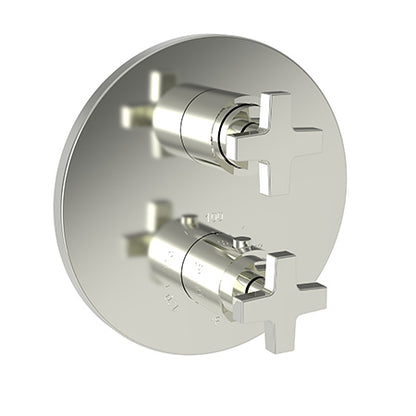 Newport Brass - Dorrance 1/2 Inch Round Thermostatic Trim Plate with Handle