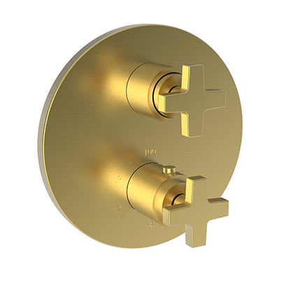 Newport Brass - Dorrance 1/2 Inch Round Thermostatic Trim Plate with Handle