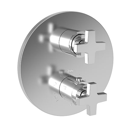 Newport Brass - Dorrance 1/2 Inch Round Thermostatic Trim Plate with Handle