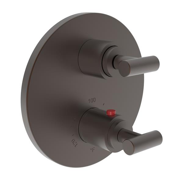 Newport Brass - Pavani 1/2 Inch Round Thermostatic Trim Plate with Handle