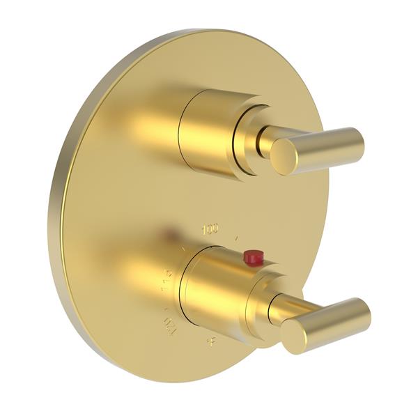 Newport Brass - Pavani 1/2 Inch Round Thermostatic Trim Plate with Handle