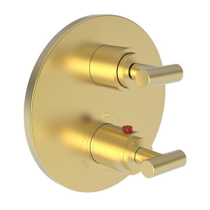 Newport Brass - Pavani 1/2 Inch Round Thermostatic Trim Plate with Handle
