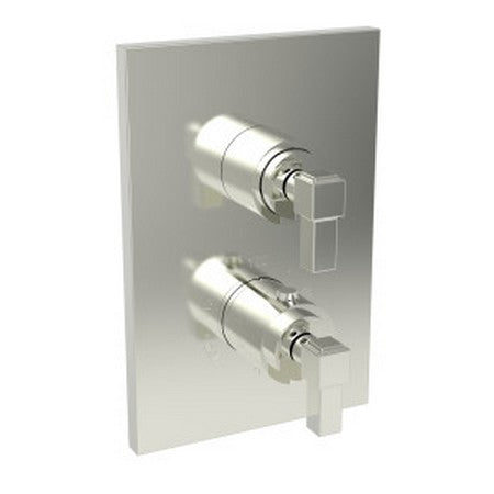Newport Brass - Malvina 1/2 Inch Square Thermostatic Trim Plate with Handle