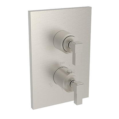 Newport Brass - Malvina 1/2 Inch Square Thermostatic Trim Plate with Handle