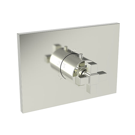 Newport Brass - Malvina 3/4 Inch Square Thermostatic Trim Plate with Handle