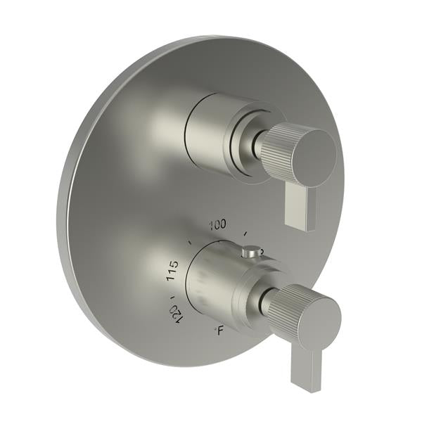Newport Brass - Pardees 1/2 Inch Round Thermostatic Trim Plate with Handle