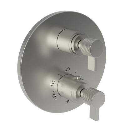 Newport Brass - Pardees 1/2 Inch Round Thermostatic Trim Plate with Handle
