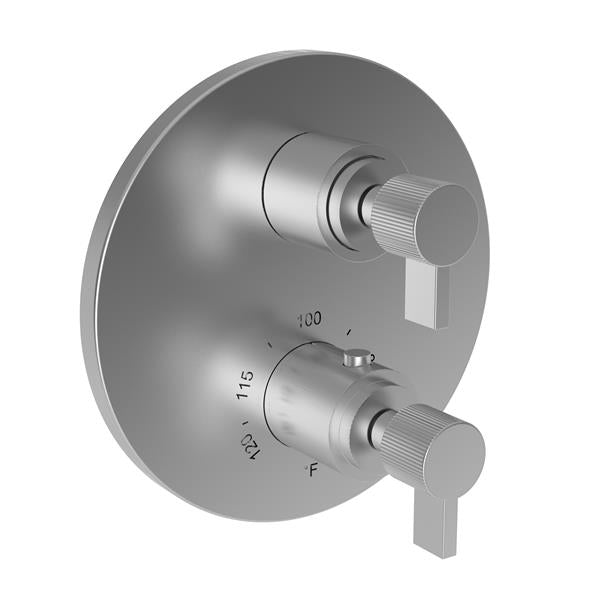 Newport Brass - 1/2 Inch Round Thermostatic Trim Plate With Handle
