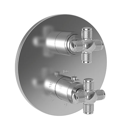 Newport Brass - Clemens 1/2 Inch Round Thermostatic Trim Plate with Handle